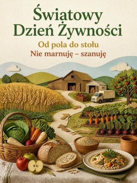 Światowy Dzień Żywności – Od pola do stołu. Nie marnuję – szanuję | 20 plansz edukacyjnych