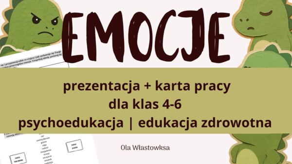 Emocje - psychoedukacja | edukacja zdrowotna
