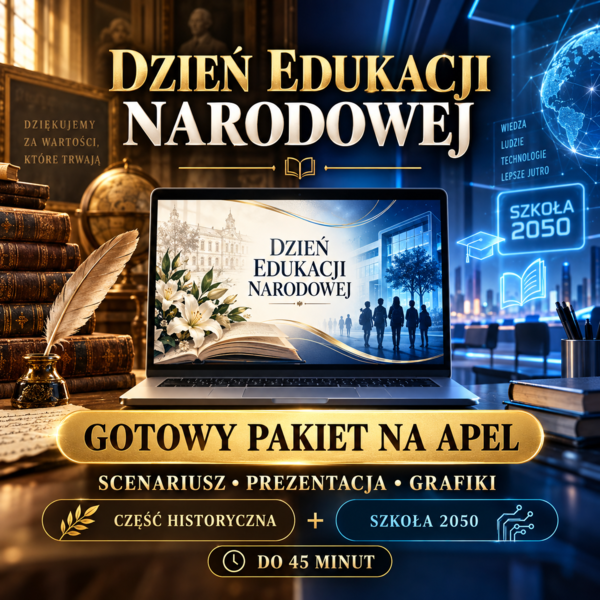 🍎 Dzień Edukacji Narodowej – gotowy pakiet na wyjątkowy apel szkolny