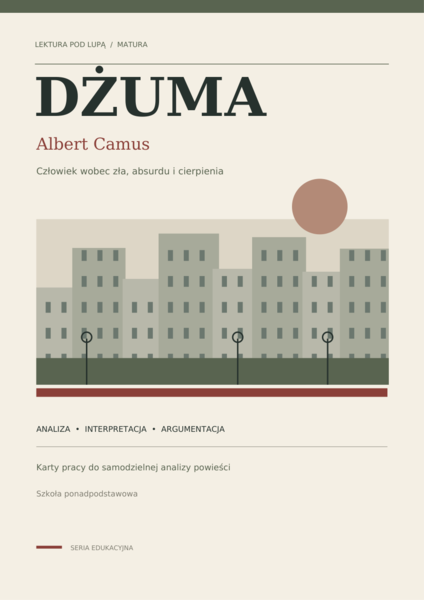 DŻUMA — Albert Camus - karty pracy