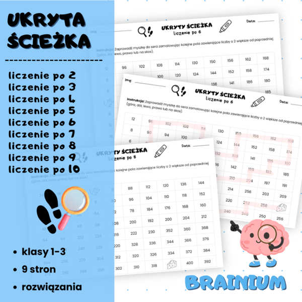 UKRYTA ŚCIEŻKA - Liczenie po ...