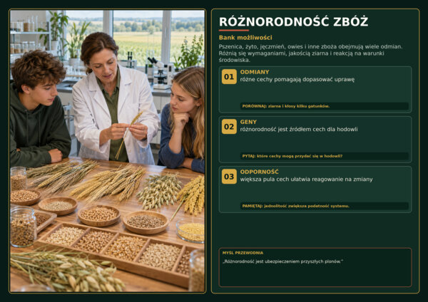 Od pola do stołu – nauka o żywności | 18 plansz, klasy 5–8 i szkoła ponadpodstawowa