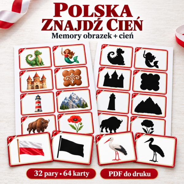 Polska - znajdź cień