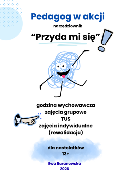 Ebook "Przyda się" - karty pracy dla nastolatków.