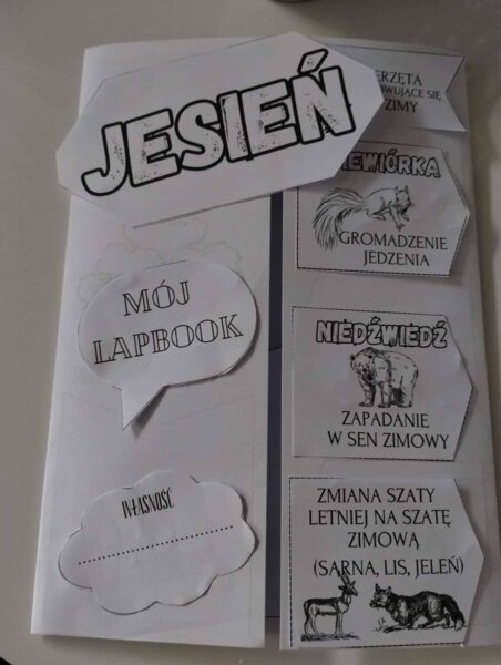 Lapbook Jesień