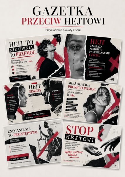 Moda na wrażliwość - Stop Hejt - gazetka profilaktyczna,