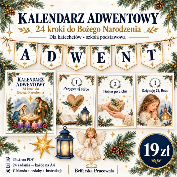 🕯️ Kalendarz adwentowy dla katechetów