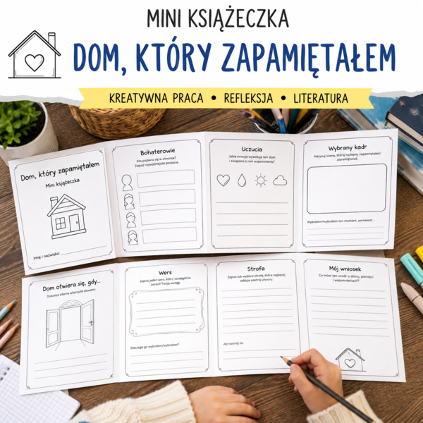 Mini książeczka — Dom, który zapamiętałem