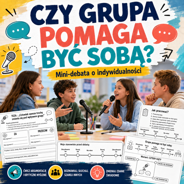 Czy grupa pomaga być sobą? — mini-debata o indywidualności
