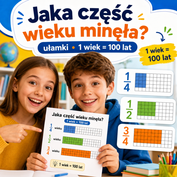 Jaka część wieku minęła?