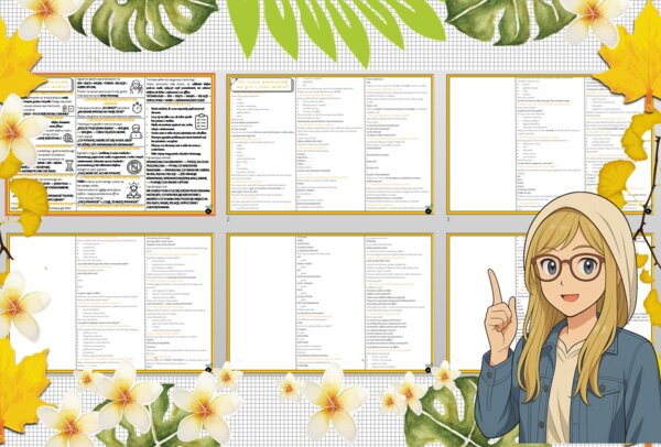 Sketchnotka/notatka - dla ucznia i przypomnienie dla nauczyciela w pdf. Temat "Ile czasu poświęcam na gry i inne media?". Edukacja zdrowotna. Klasa 7.