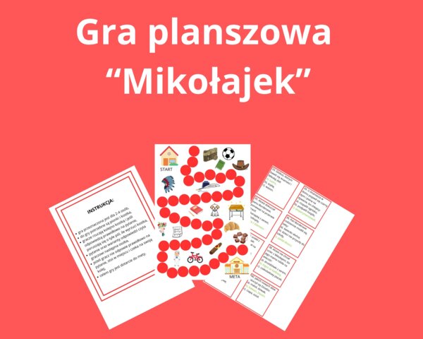 Gra planszowa "Mikołajek"