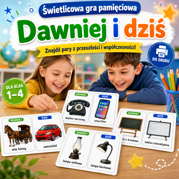 Świetlicowa gra pamięciowa: Dawniej i dziś