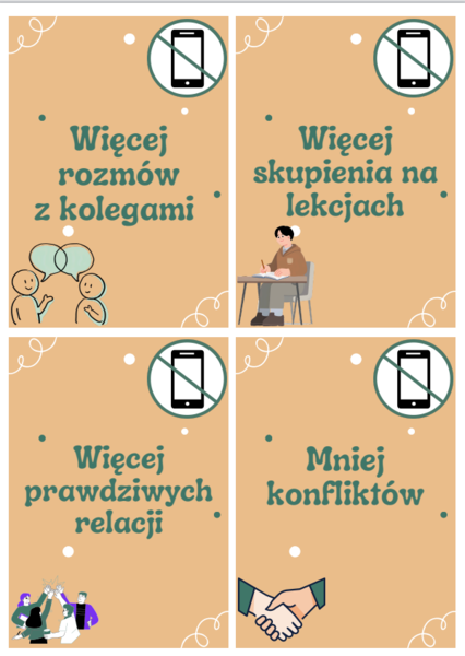 Gazetka - bądź offline, zakaz korzystania z telefonu, zalety braku telefonu