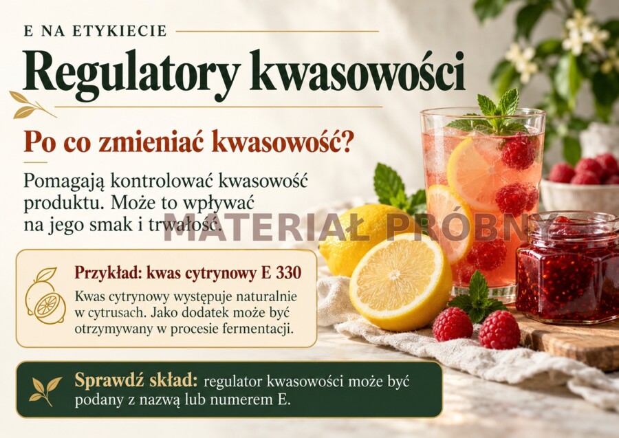 E NA ETYKIECIE — CO NAPRAWDĘ JEMY? - gazetka edukacyjna 28 plansz A4