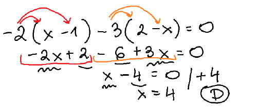 Przygotowanie do egzaminu 8-klasisty z matematyki - Dział IV:  Wyrażenia algebraiczne i równania (z rozwiązaniami)