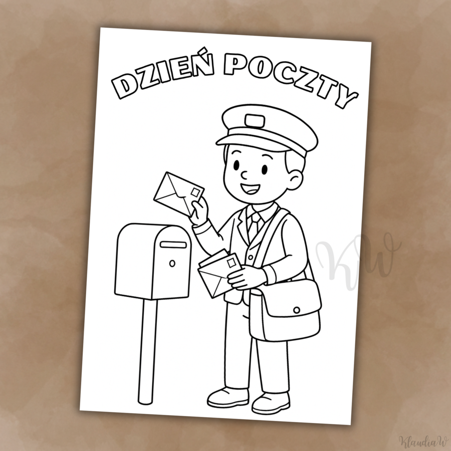 DZIEŃ POCZTY - ZESTAW
