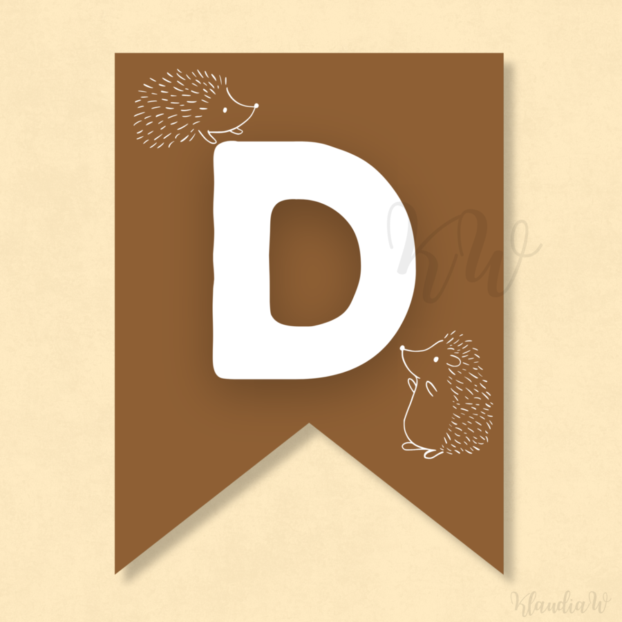 DZIEŃ JEŻA - GIRLANDA