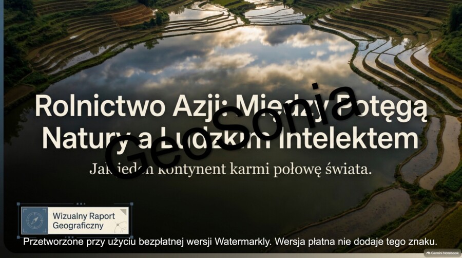 „Rolnictwo Azji: Między Potęgą Natury a Ludzkim Intelektem” – Wizualny Raport Geograficzny (Klasy 8)