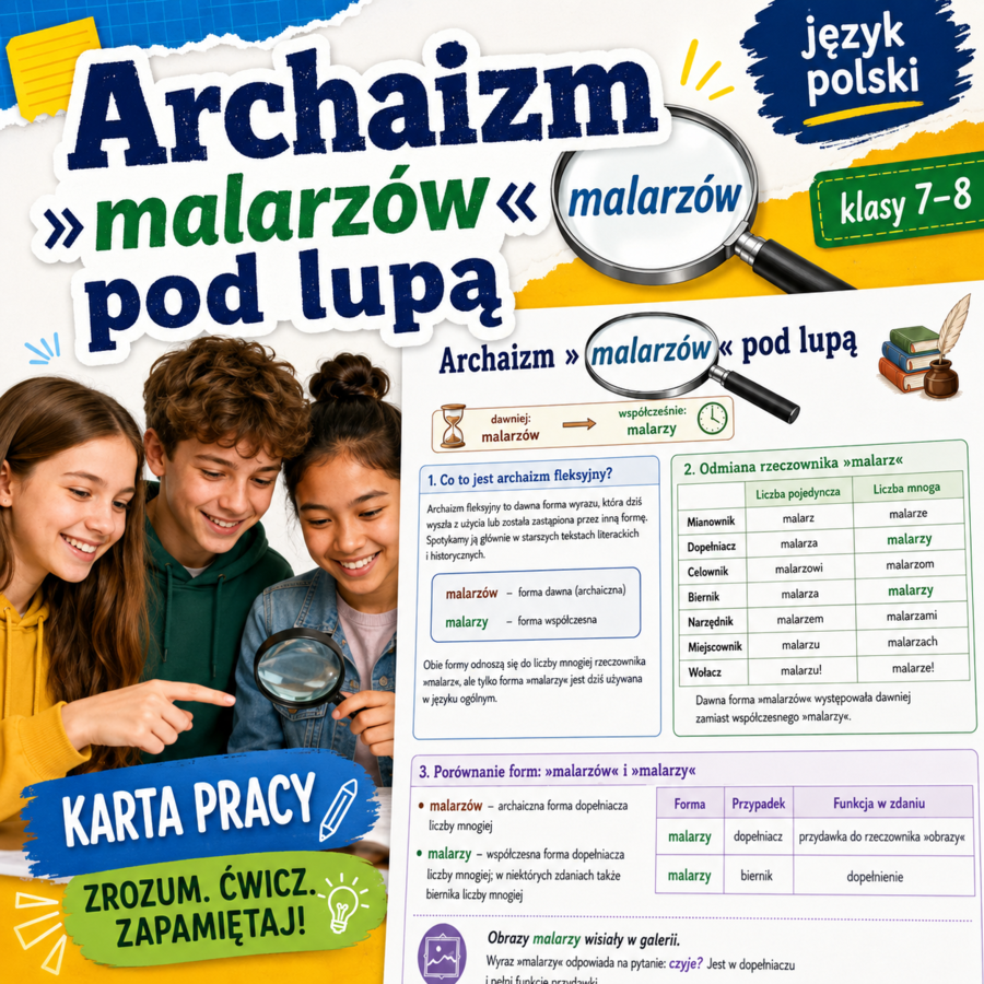 Archaizm »malarzów« pod lupą