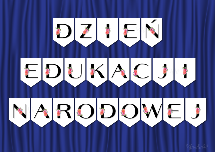 DZIEŃ EDUKACJI NARODOWEJ - GIRLANDA