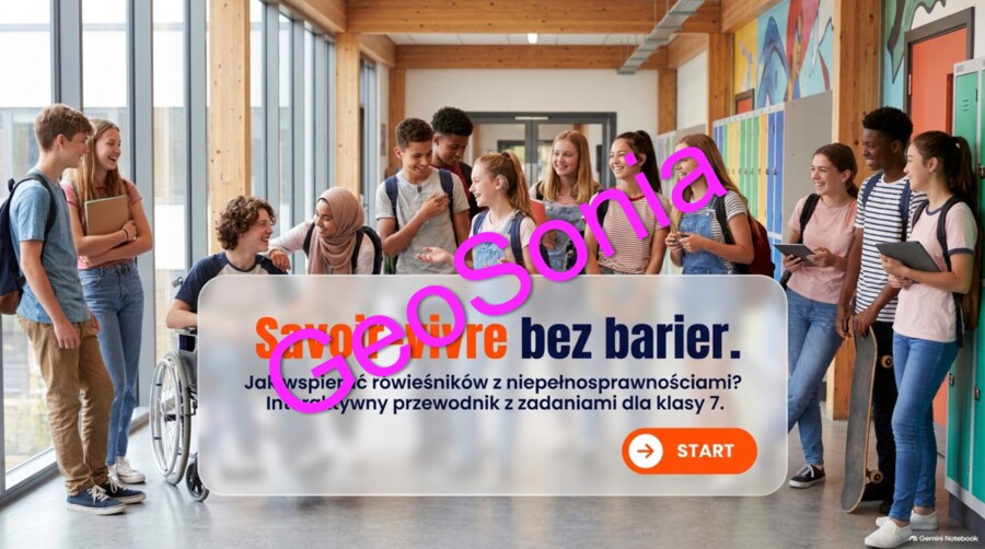 Savoir-vivre bez barier: Jak wspierać rówieśników z niepełnosprawnościami?” – Interaktywny Przewodnik Multimedialny z Zadaniami (Klasa 7)