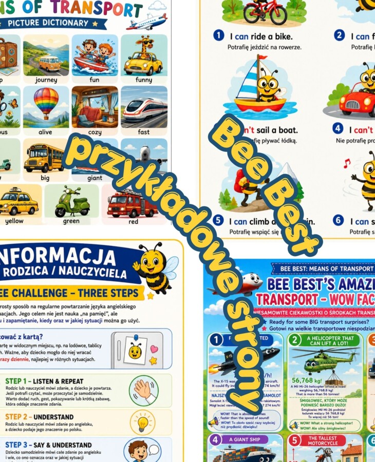 Bee Best - Means of transport - e-book