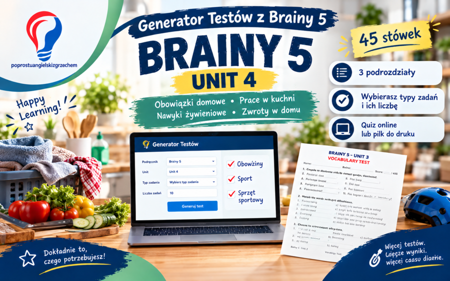 Generator testów Brainy 5, Unit 4