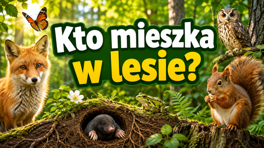 Kto mieszka w lesie?