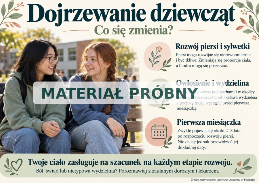 DORASTANIE – ZMIENIAM SIĘ, POZNAJĘ SIEBIE  Gazetka edukacyjna