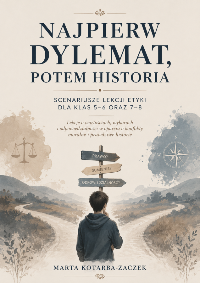 Najpierw dylemat, potem historia – 11 angażujących scenariuszy lekcji etyki dla klas 5–8