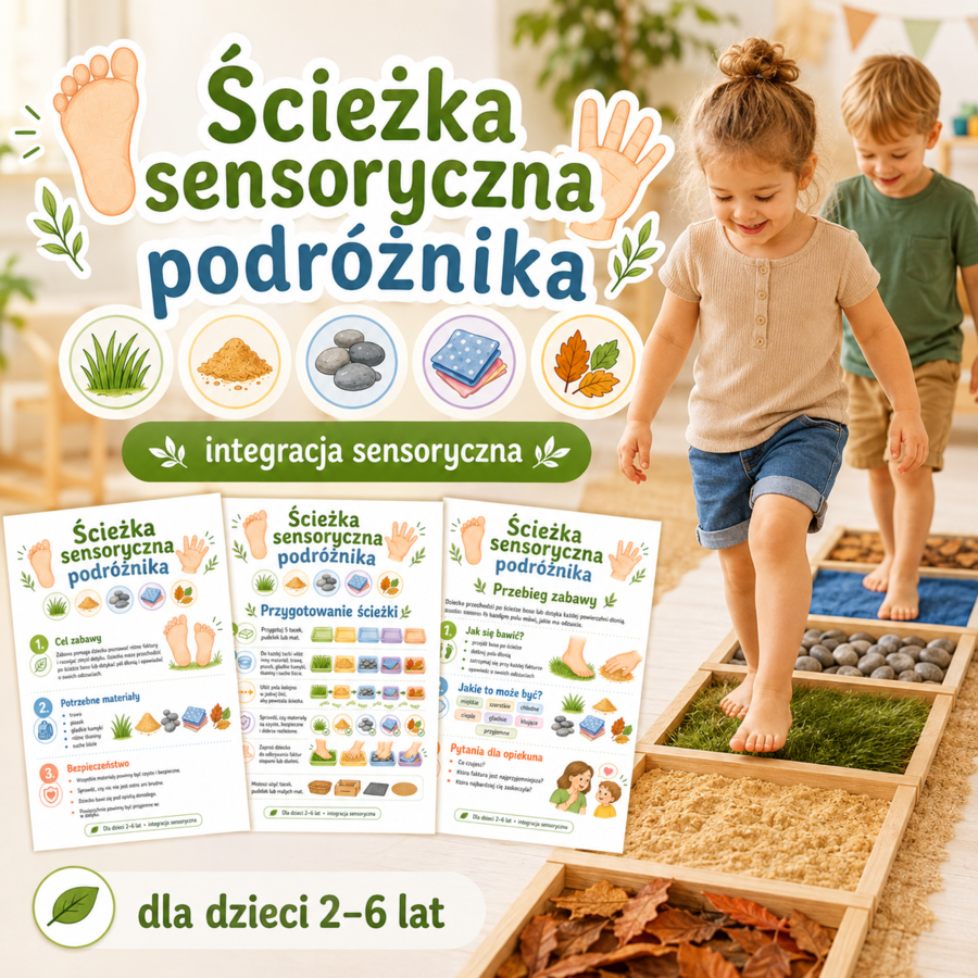 Ścieżka sensoryczna podróżnika