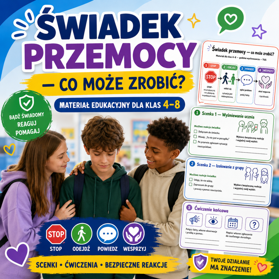 Świadek przemocy — co może zrobić?