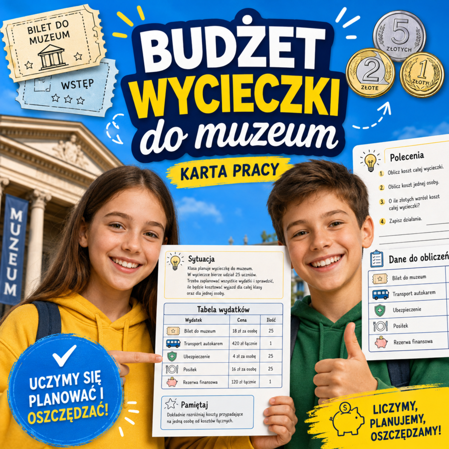 Budżet wycieczki do muzeum