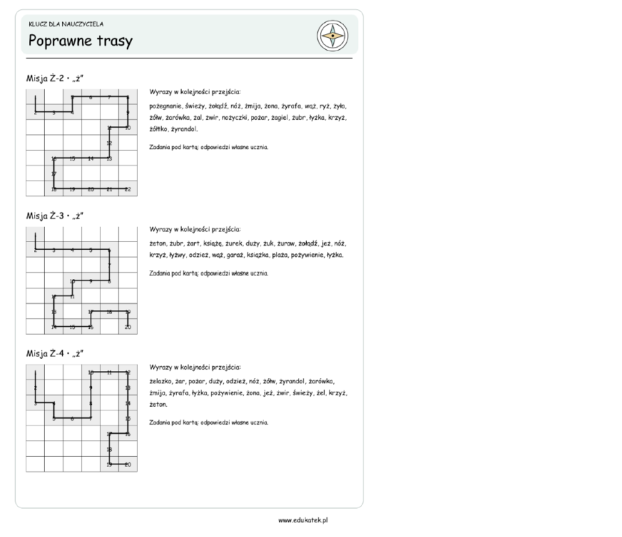 Ortograficzne labirynty – utrwalanie pisowni trudnych wyrazów