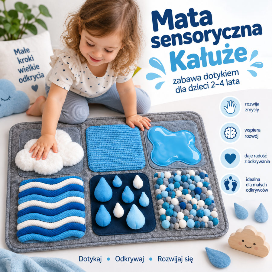 Mata sensoryczna „Kałuże”