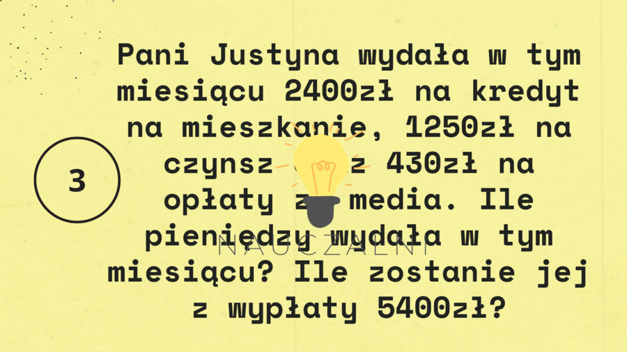 Kółko i krzyżyk - dodawanie i odejmowanie klasa 4