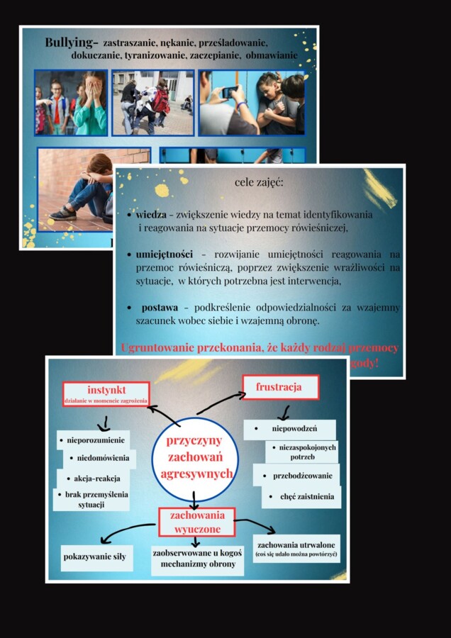 Prezentacja edukacyjna bullying