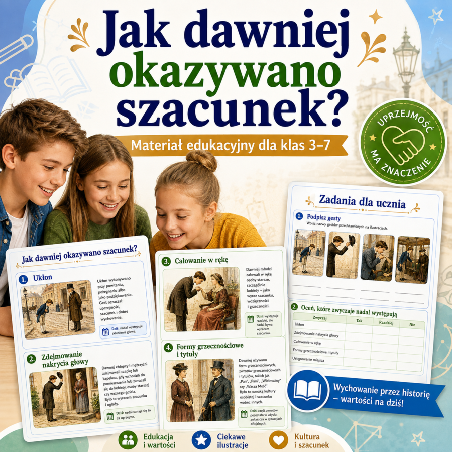 Jak dawniej okazywano szacunek?