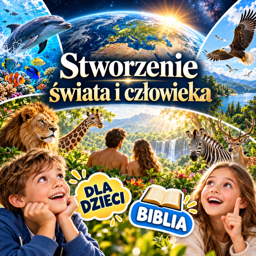Stworzenie świata i człowieka. [Prezentacja multimedialna]
