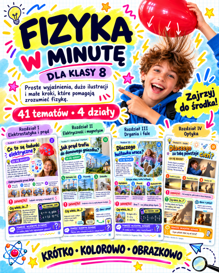 Fizyka w 1 minutę - klasa 8