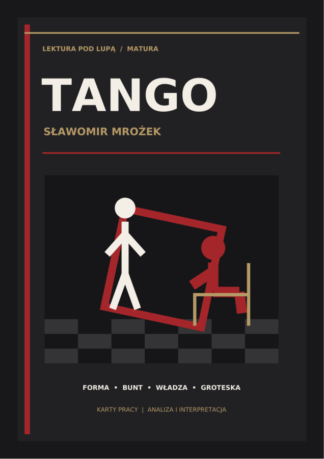 TANGO — Sławomir Mrożek - karty pracy