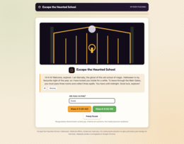 Halloween - Escape the Haunted School