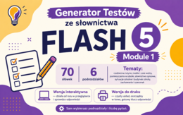 Generator testów Flash 5, Module 1