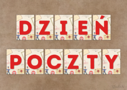 DZIEŃ POCZTY POLSKIEJ - GIRLANDA