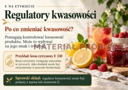 E NA ETYKIECIE — CO NAPRAWDĘ JEMY? - gazetka edukacyjna 28 plansz A4
