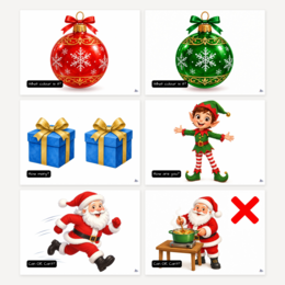 Christmas – angielski dla klas 1–3 – świąteczna mega powtórka z odpowiedziami