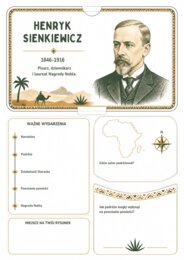 lapbook "W pustyni i w puszczy", karty pdf