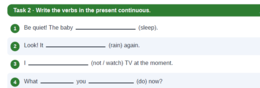 Present Simple vs. Present Continuous- karty pracy (standard i SPE)