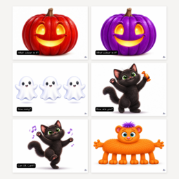 Halloween – angielski dla klas 1–3 – mega powtórka z odpowiedziami